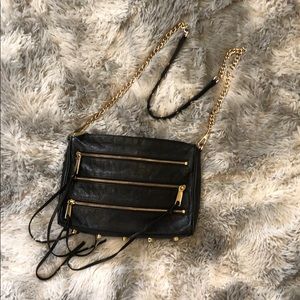 Large Rebecca mink off crossbody